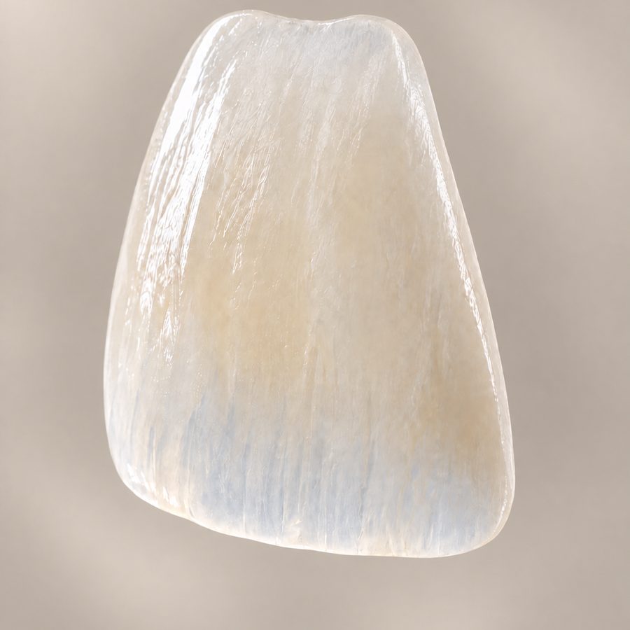 A single porcelain veneer